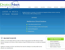 Tablet Screenshot of datanetsolutions.org